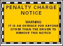 Penalty Charge notice