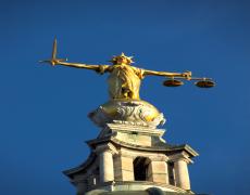 Picture of lady justice stature